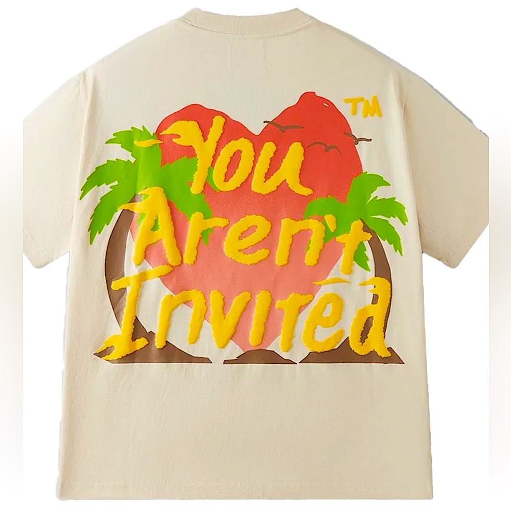 Hyde Park Men's Summer Island YAl Short Sleeve T-Shirt in Silica Beach Sand. XL